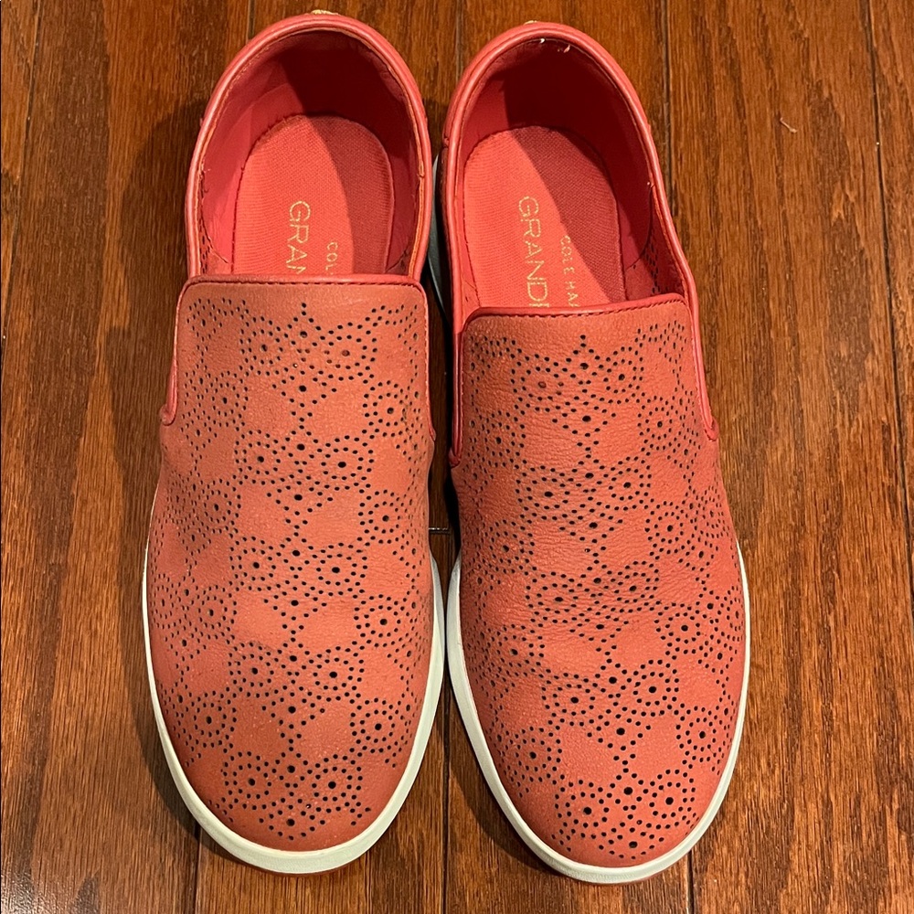 Women's orange Slip-On Shoes